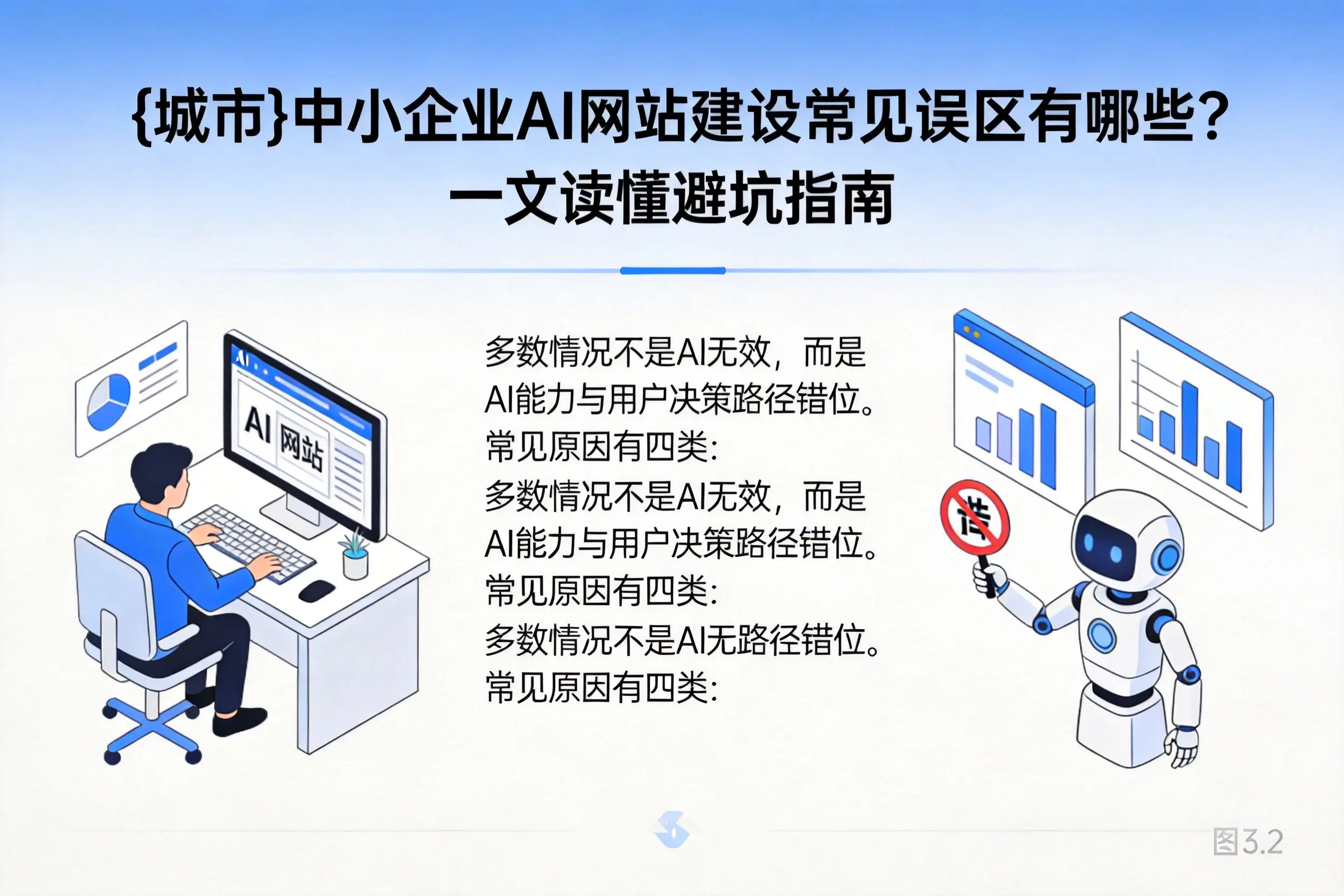 南平中小企业AI网站建设常见误区有哪些?一文读懂避坑指南