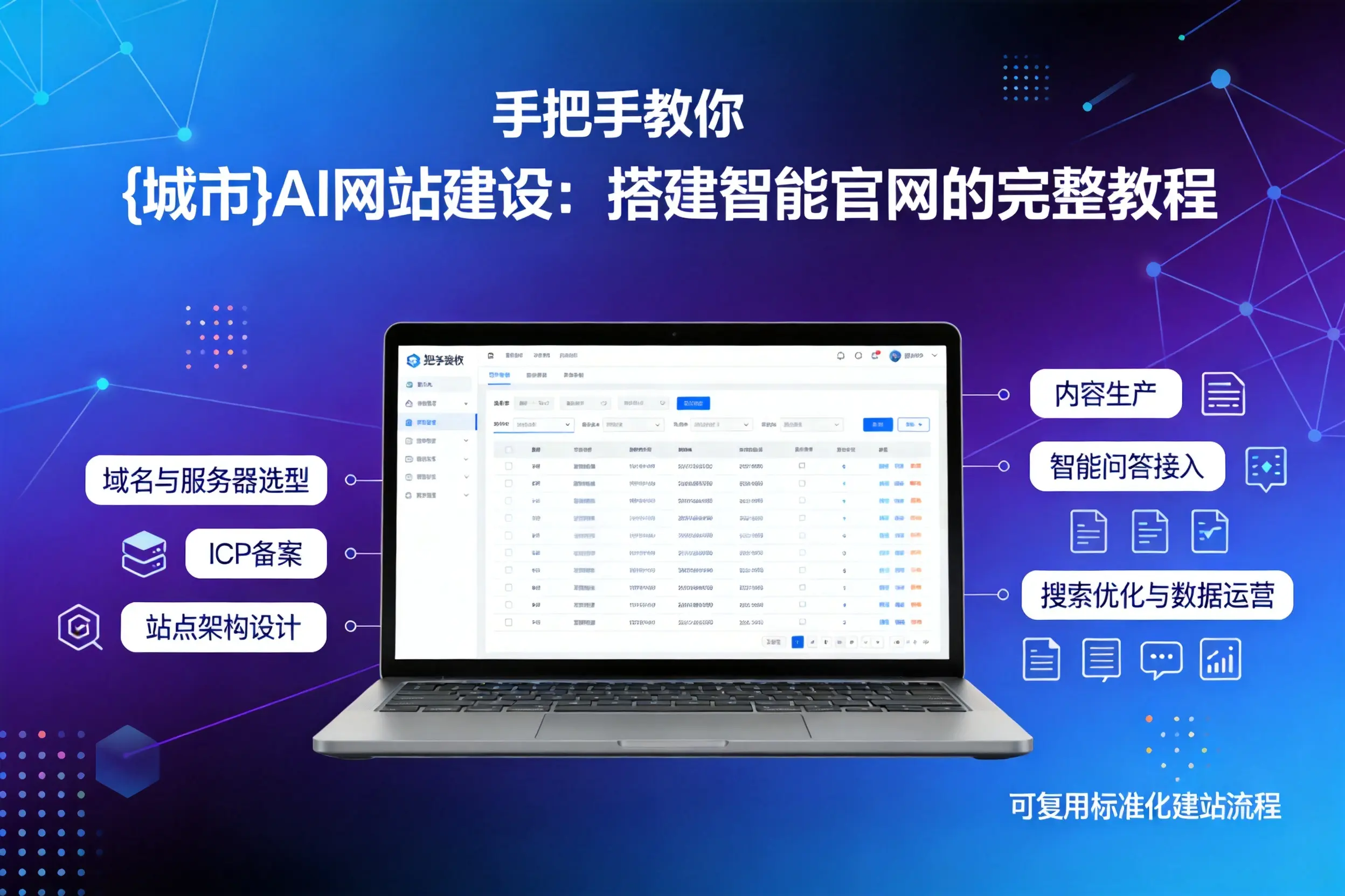 手把手教你南平AI网站建设：搭建智能官网的完整教程