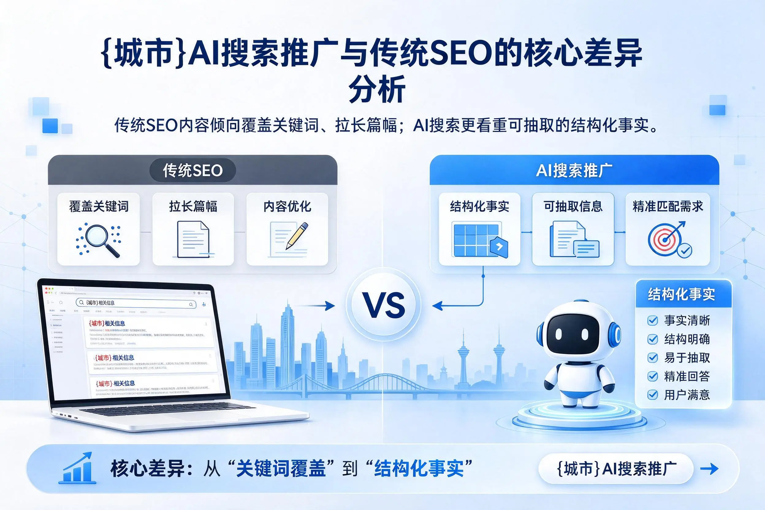 南平AI搜索推广与传统SEO的核心差异分析